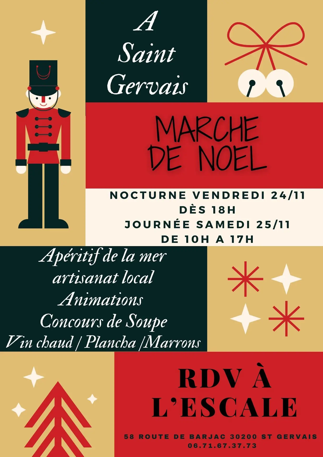 You are currently viewing Marché de Noël : une escapade magique à l’Escale de Saint-Gervais